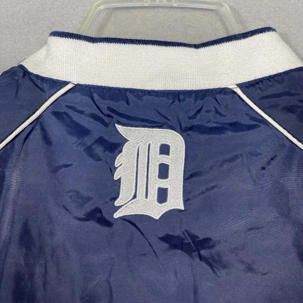 Detroit Tigers Large Mens Windbreaker Jacket Pullover MLB Genuine Merchandise